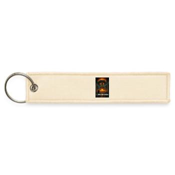 The Future Was Yesterday - Jet Tag Keychain - creme - Front