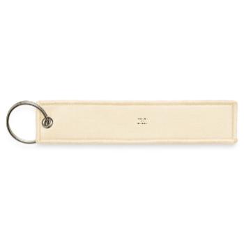 Nature Is Healing - Jet Tag Keychain - creme - Front
