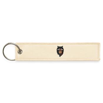 Lone Wolf Guardian - Jet Tag Keychain - creme - Front
