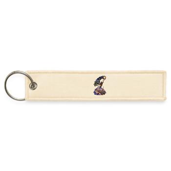 Reach for the Starbound City - Jet Tag Keychain - creme - Front
