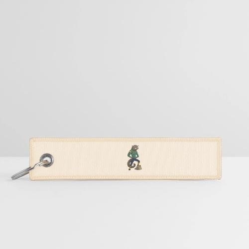 Raccoon Ranger in Neon Armor - Jet Tag Keychain