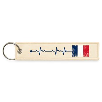 Pending design analysis - Jet Tag Keychain - creme - Front