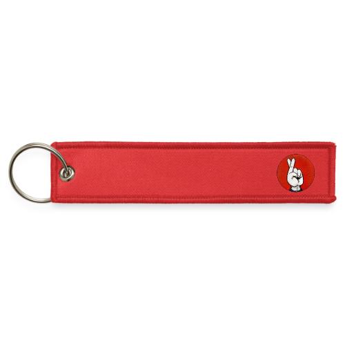 The Fakist Logo - Jet Tag Keychain