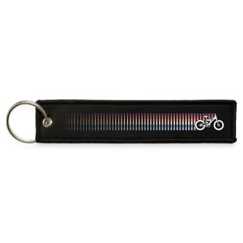Awaiting Design - Jet Tag Keychain - black - Front