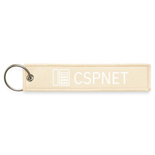 CSPNet Merch - Jet Tag Keychain