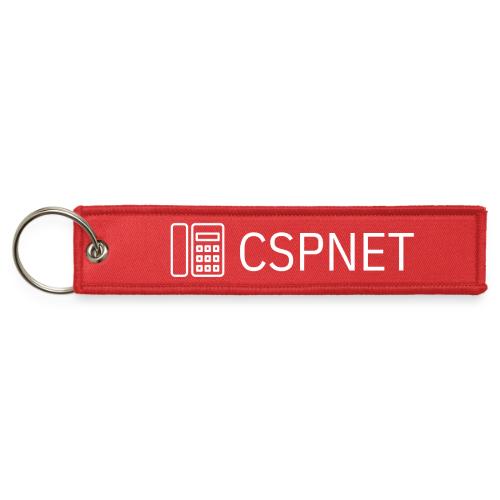 CSPNet Merch - Jet Tag Keychain