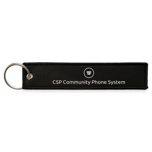 CSP Community PBX Merch - Jet Tag Keychain