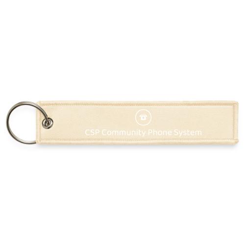 CSP Community PBX Merch - Jet Tag Keychain
