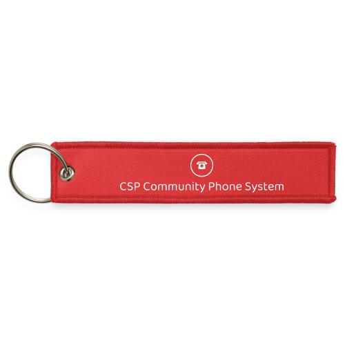 CSP Community PBX Merch - Jet Tag Keychain