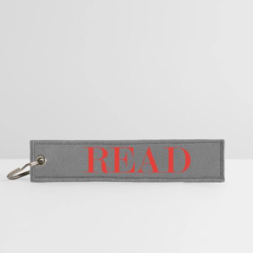 READ - Jet Tag Keychain