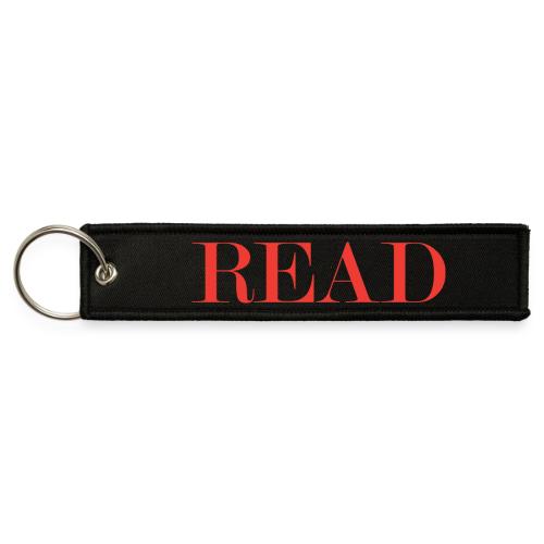 READ - Jet Tag Keychain