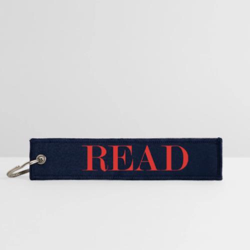 READ - Jet Tag Keychain