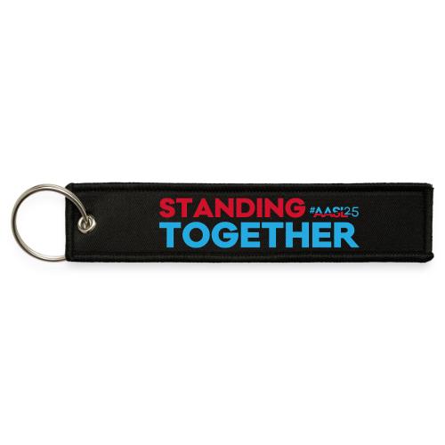 AASL 2025 National Conference: Standing Together - Jet Tag Keychain