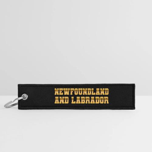 Newfoundland and Labrador - Jet Tag Keychain