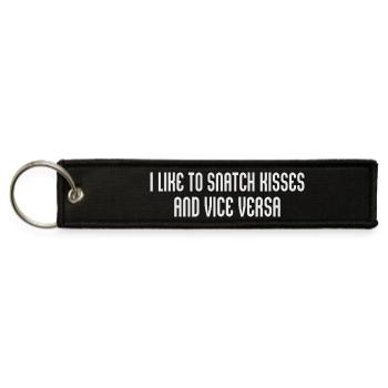 Please provide design image for analysis - Jet Tag Keychain - black - Front