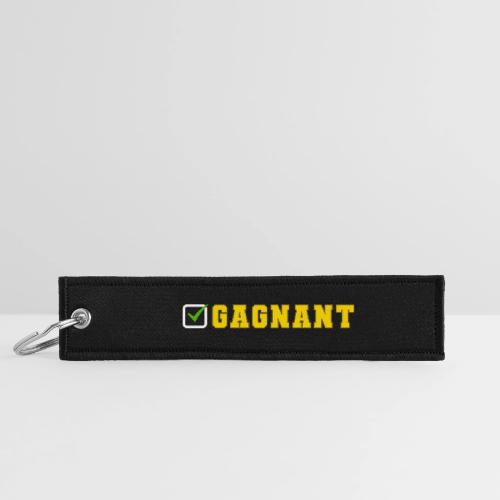 Born Winner - Jet Tag Keychain
