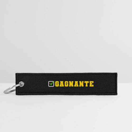 Born Winner - Jet Tag Keychain