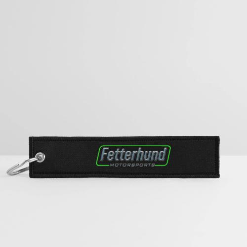 Fetterhund Simplified Logo - Jet Tag Keychain