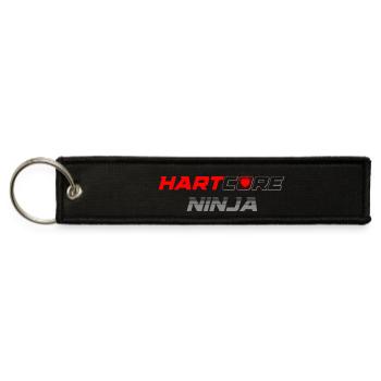 HartCore Ninja ANW17 G - Jet Tag Keychain - black - Front