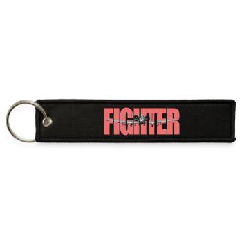 Fighter A-10 Thunderbolt II - Jet Tag Keychain - black - Front
