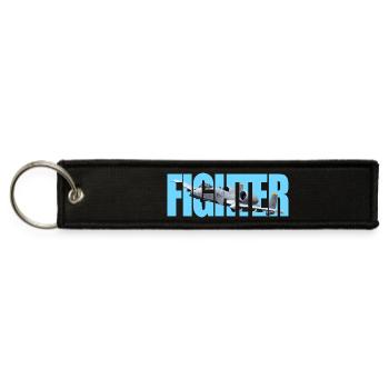 Fighter A-10 Thunderbolt II - Jet Tag Keychain - black - Front
