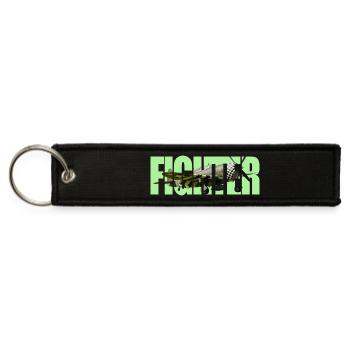 Fighter P-47 Thunderbolt - Jet Tag Keychain - black - Front