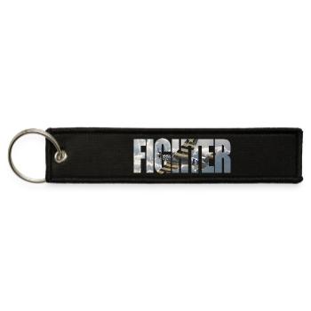Fighter P-47 Thunderbolt - Jet Tag Keychain - black - Front