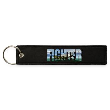 Fighter P-47 Thunderbolt - Jet Tag Keychain - black - Front