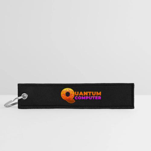 Quantum computer: Quantum Logic Unleashed - Jet Tag Keychain
