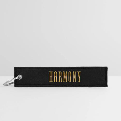 Golden Harmony - Jet Tag Keychain