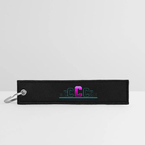 Letter C – Capital Varsity Alphabet Monogram - Jet Tag Keychain