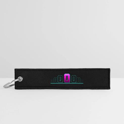 Letter Q – Capital Varsity Alphabet Monogram - Jet Tag Keychain