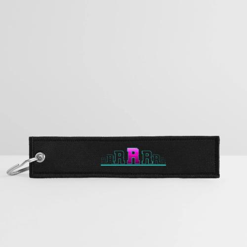 Letter R – Capital Varsity Alphabet Monogram - Jet Tag Keychain