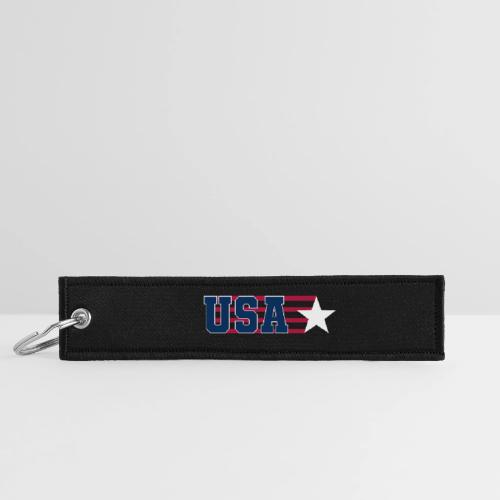Star Stripe USA - Jet Tag Keychain