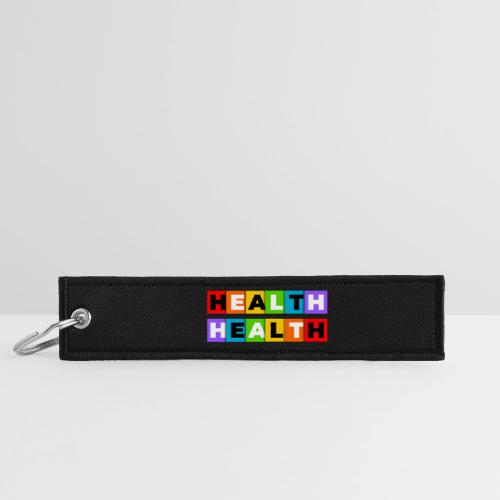 Health in Color - Jet Tag Keychain
