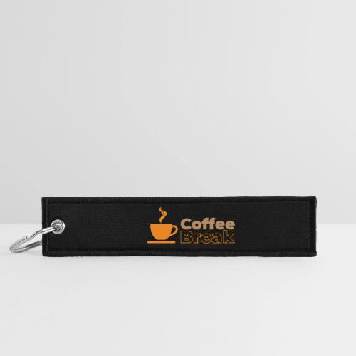 Coffee break - Jet Tag Keychain