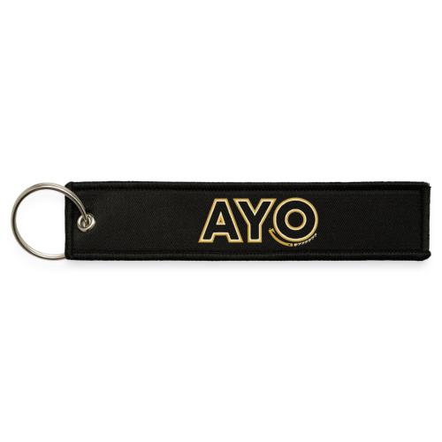 AyoGaming's Logo v1 - Jet Tag Keychain