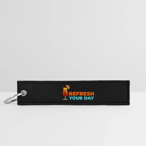 Daily Refresh - Jet Tag Keychain