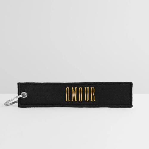 Golden Love - Jet Tag Keychain