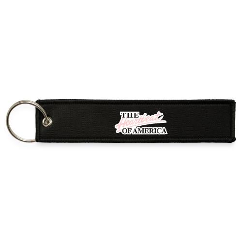 The Heartbeat of America - Jet Tag Keychain