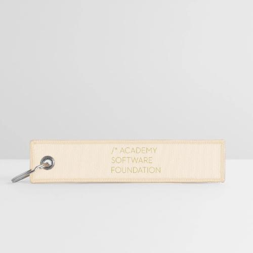 Academy Software Foundation - Jet Tag Keychain