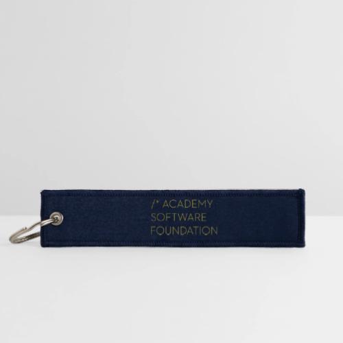 Academy Software Foundation - Jet Tag Keychain