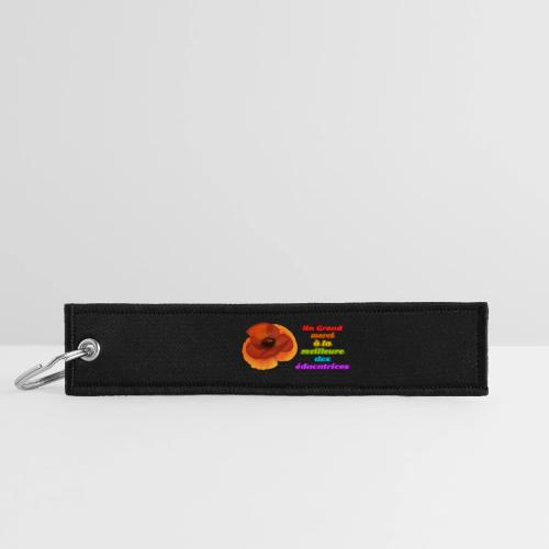 Thank you to the best educator - Jet Tag Keychain