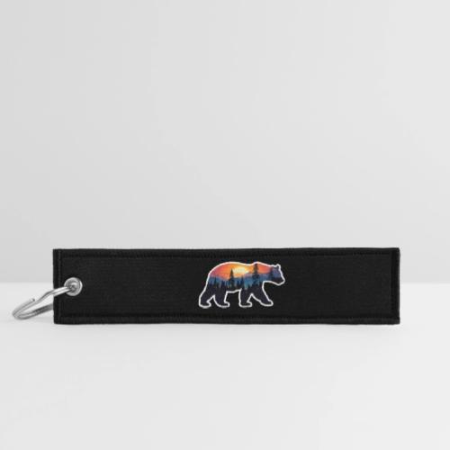 Mountain Spirit Bear - Jet Tag Keychain