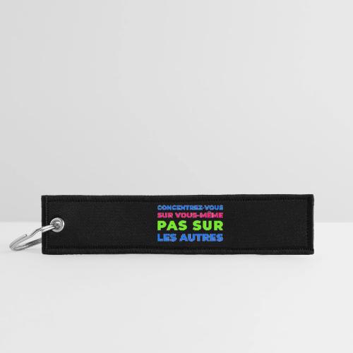 Refocus - Jet Tag Keychain