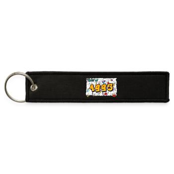 Best of 1993 Graffiti – 32 Years of Urban Flair - Jet Tag Keychain - black - Front