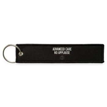 Critical Care Paramedic Advanced EMT ALS Identity - Jet Tag Keychain - black - Front