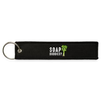 Soap Duddies Celery Tee - Jet Tag Keychain - black - Front