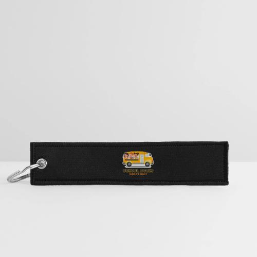 first day of school outfit- school again - Jet Tag Keychain