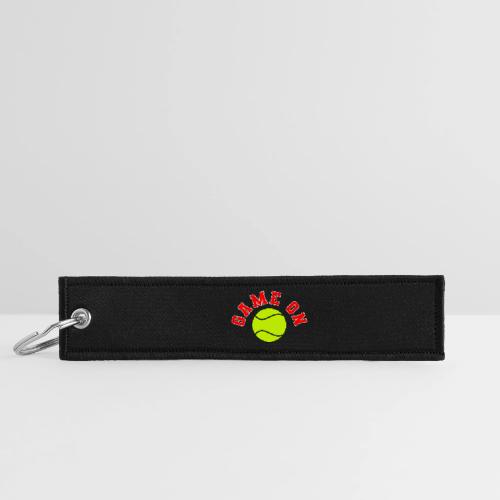 Game On Tennis - Jet Tag Keychain